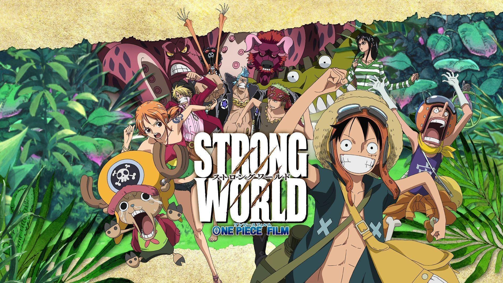 One piece strong world pictures